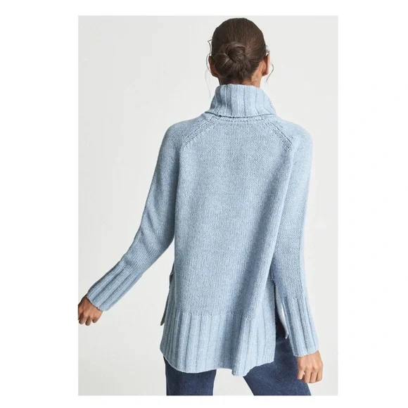 New! REISS London “Stevie” Wool Cashmere Blend Relaxed Sweater - Picture 6 of 11